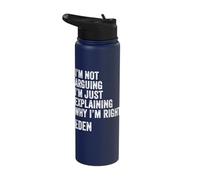 Eden Quote Funny Birthday Custom Name Idea Engineer Stainless Steel Insulated Water Bottle