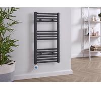Eden Radium 600W Electric Towel Radiator In Anthracite With Smart Wifi Control