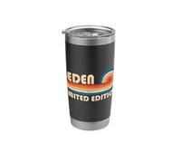 Eden Retro 70s 80s Sunset Stripe Stainless Steel Insulated Tumbler