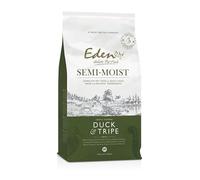 Eden Semi-Moist Duck & Tripe 10kg Kibble. Complete Premium Dry Dog Food for Adult & Senior Dogs. Soft kibble, great for fussy dogs, includes superfoods: Spirulina, green-lipped mussel, cranberry