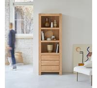 Eden - Solid oak bookcase Natural
