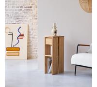 Eden - Solid oak side table Natural