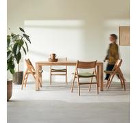 Eden - Solid oak table - seats 6-8 people Natural