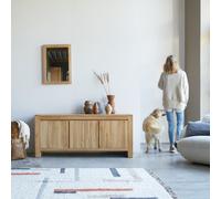 Eden - Solid teak sideboard 160 cm Natural