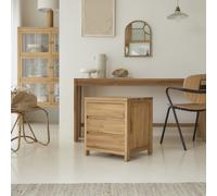 Eden - Storage unit in solid teak, 55 cm Natural