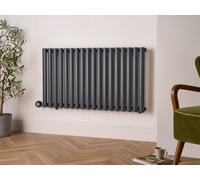 Eden Teppra 1200W Electric Column Radiator In Anthracite With Smart Wifi Control, 600 X 1080mm
