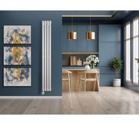 Eden Teppra 1200W Electric Vertical Radiator in White with Smart WiFi Eden White