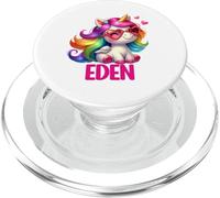 Eden Unicorn Name Personalized Design PopSockets PopGrip for MagSafe