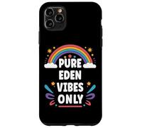 EDEN Vibes Only Cute Retro Girls EDEN Name Case for iPhone 11 Pro Max