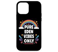 EDEN Vibes Only Cute Retro Girls EDEN Name Case for iPhone 12 mini