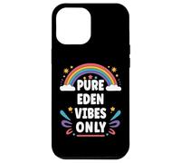 EDEN Vibes Only Cute Retro Girls EDEN Name Case for iPhone 12 Pro Max