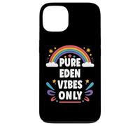 EDEN Vibes Only Cute Retro Girls EDEN Name Case for iPhone 13