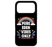 EDEN Vibes Only Cute Retro Girls EDEN Name Case for iPhone 17 Pro Max