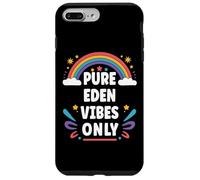 EDEN Vibes Only Cute Retro Girls EDEN Name Case for iPhone 7 Plus/8 Plus