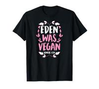 Eden Was Vegan Genesis 1-29 Christian Vegan Bible Verse T-Shirt