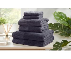 Eden Weave Six Pieces Towel Bale: Green