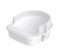 Eden & Willow Cat Litter Tray Box with Cleaning Scoop, Open-Top Plastic Litter Tray, Detachable High Sided Litterbox for Kittens & Rabbits, Easy Cleaning & Odor Free Cat Accessories