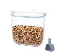 Eden & Willow Rice Storage Container 10kg, Airtight Large Food Storage with Lid & Measuring Scoop, BPA Free & Durable Kitchen Pantry Box for Rice, Flour, Dog Food & Oats