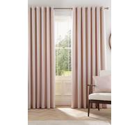 Helena Springfield 'Eden' Woven Lined Curtains in Light Pink | Size: 167 cm width x 137 cm drop Helena Springfield Light Pink 167 cm width x 137 cm drop