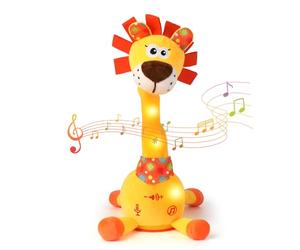 Edencomer Singing Dancing Lion Toy, Volume Control Talking Lion Speaking Toys for Baby Toddler Encourage Speech, Birthday Gifts for Kids Boys Girls