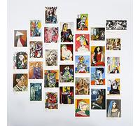EDENMS Pablo Picasso Art Postcards, Famous Painting Abstract Artwork Post Cards Bulk Pack(30 Pack), Aesthetic wall art prints decor, Postcards Poster for School Students Teacher Thank You Note Cards
