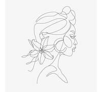 Edenpack Abstract Line Art Prints A3 Posters Minimalist Single Line Drawing Wall Decor Waterproof Paintings for Living Room Bedroom Design 1