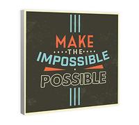 Edenpack Inspirational Quote Canvas Wall Art Motivational Quote Framed Prints Decor for Bedroom Kitchen Walls Office Hallway Woman Special Occasions Gift (Motivational Quote 6, 8''x8'')