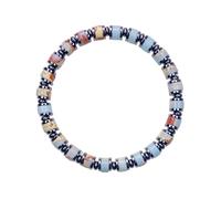 EDEN'S CALL Crystal Stone Bucket Bead Bracelet, 7.68in, Agarmatrite Stone