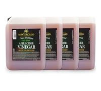 Eden's Orchard Apple Cider Vinegar with the Mother | Raw and Unfiltered | 5 Litre Jerry Can | Pack of 4 | Includes Jerry Can Tap | 20 Litres | 4.4 Imperial Gallons | 20,000ml