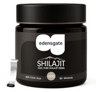 Edensgate Shilajit Resin 100g - Pure Himalayan Shilajit Resin Supplement | Mineral Rich Fulvic Acid Complex | Traditional Ayurvedic Resin | Natural Daily Wellness Support