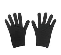 Edenswear zinc-Infused Eczema Tencel Moisturizing Gloves for Kids (M, Black)