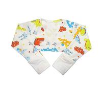 EDENSWEAR Zinc-Infused Flip Mitten Sleeves for Kids with Eczema (Dinosaur, 36 Month)