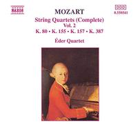 Eder 4Tr – Mozart: String Quartets (Complete) Vol.2 – NAXOS