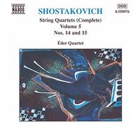 Eder Qua – Shostakovich: String Quartets [Complete], Vol. 5 – NAXOS