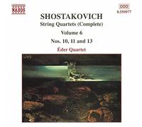 Eder Qua - SHOSTAKOVICH: String Quartets Nos. 10, 11 and 13