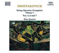 EDER QUARTET quarte - Shostakovich String Quartets Vol. 1 - CD - N2222z