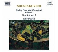 Shostakovich, D. - Shostakovich Complete String Quartets Volume 1, Nos. 4, 6 & 7