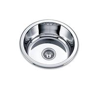 EDESA 950270013 Countertop Model K2 SE 45 1C | 1 Round Bowl | Kitchen Sink 18 cm deep | Width 45 cm | Stainless Steel Finish, 11