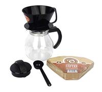 Edesia Espress 1 litre / 4 Cup Filter Coffee Maker Jug Set + 100 free filter papers