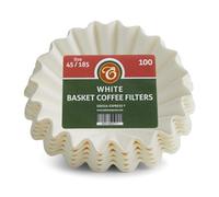 Edesia Espress 100 Size 45/185 White Basket Coffee Filters