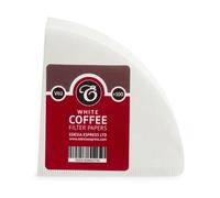 Edesia Espress 100 Size V02 White Coffee Filter Paper Cones, V Shaped, Compatible With Hario