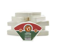 Edesia Espress 1000 Size 2 White Unbleached Coffee Filter Paper Cones