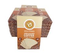 Edesia Espress 15 X 40 Size 4 Brown Coffee Filter Paper Cones