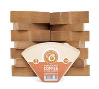 Edesia Espress 1500 Size 3 Brown Coffee Filter Paper Cones, Commercial Use