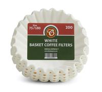 Edesia Espress 200 Basket Coffee Filter Papers, 75/180mm