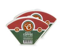 Edesia Espress 200 Size 2 White Unbleached Coffee Filter Paper Cones