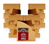 Edesia Espress 2000 Size V02 Brown Coffee Filter Paper Cones, V Shaped, Compatible With Hario