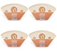 Edesia Espress 320 Size 100 Brown Coffee Filter Paper Cones