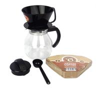 Edesia Espress 4 Cup Filter Coffee Maker Jug Set & 100 Free Filter Papers