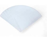 Edesia Espress 5 Size V01 White Coffee Filter Paper Cones, V Shaped, Compatible With Hario Size 01